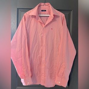 Burberry Men’s Pink Button Down